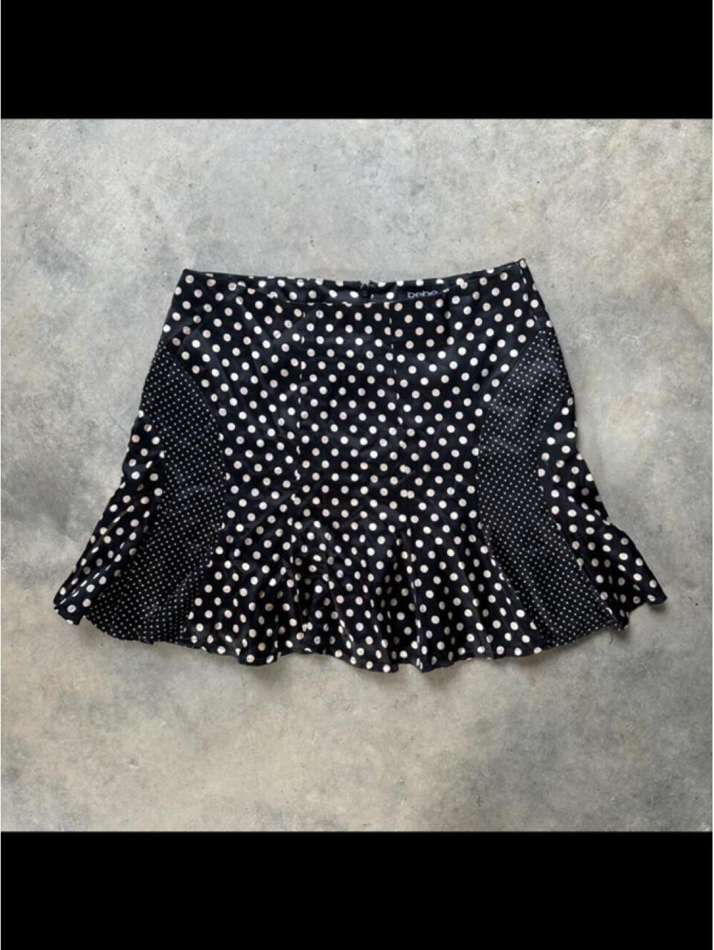 Vintage Bebe Y2K mini skirt